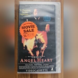 Angel Heart VHS Tape, Vintage, Rental
